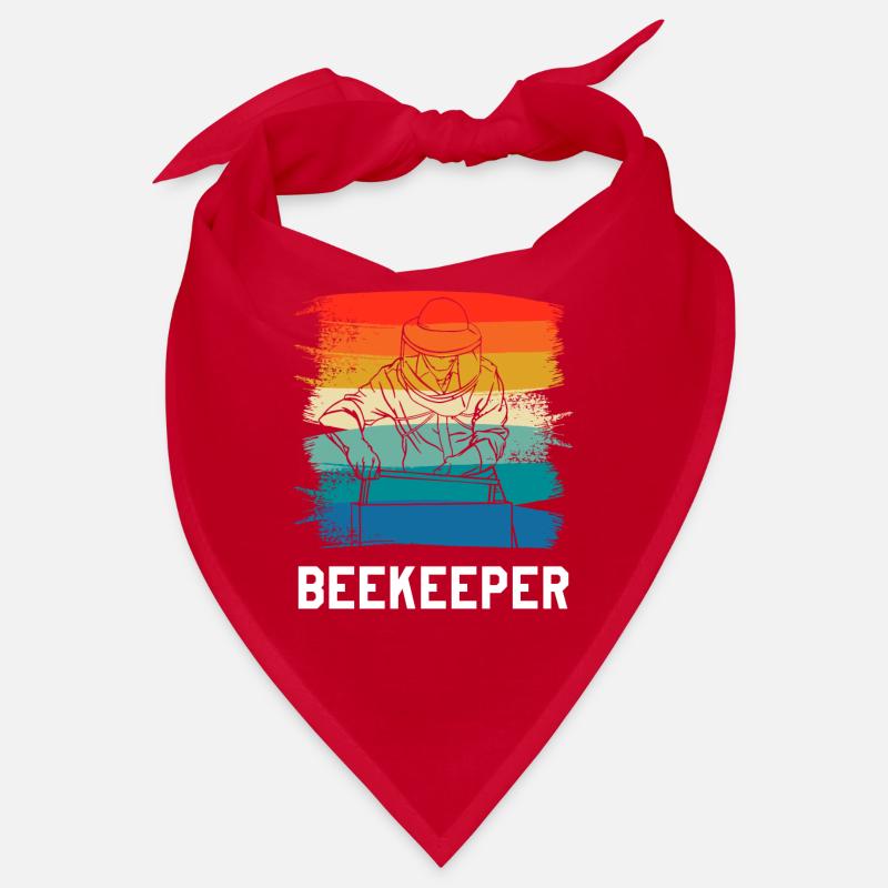 Retro Vintage Classic Beekeeper Beekeeping Bandana