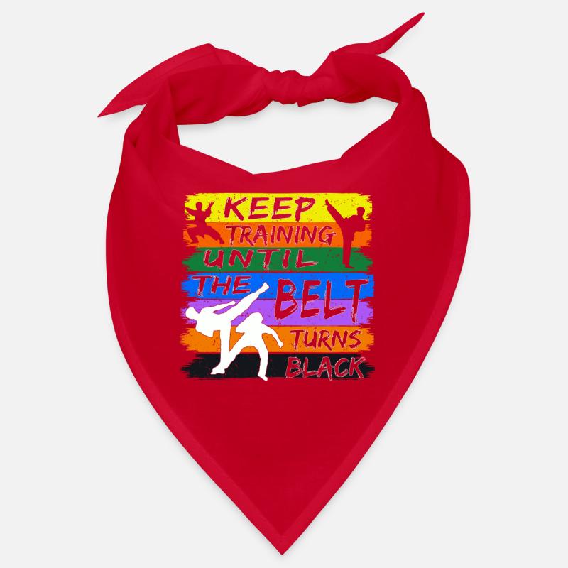 Keep training until your belt turns black Bandana