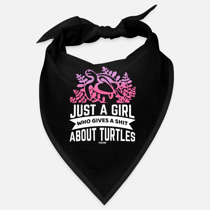 Fille Tortue Mère Eau Mer Bandana