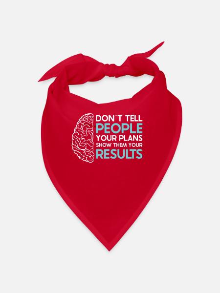 Stroke Survivor Stroke Awareness - Bandana - red - Front