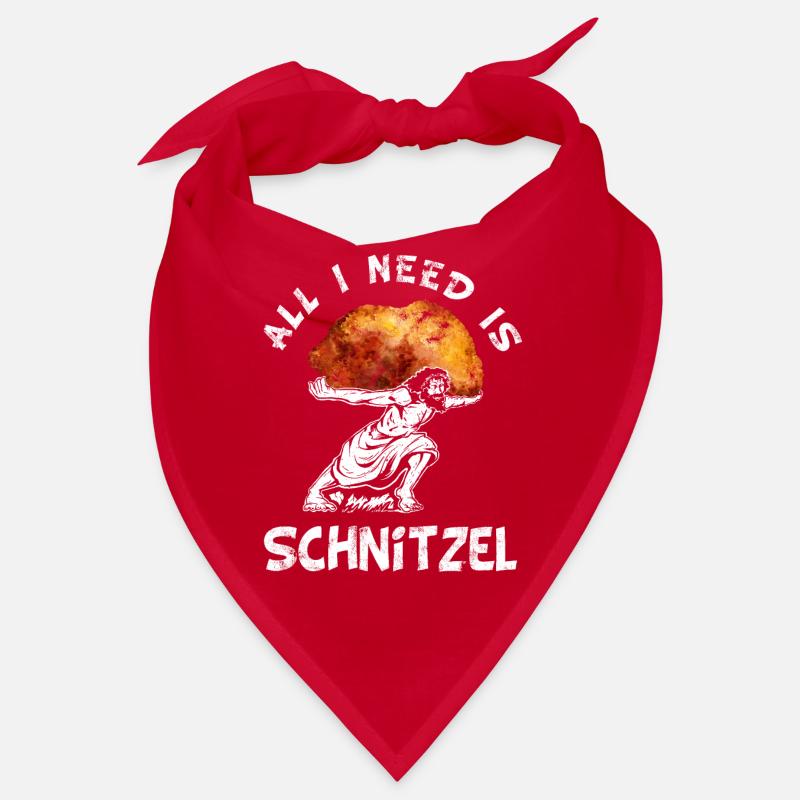 Schnitzellover- funny Jesus Schnitzel Bandana