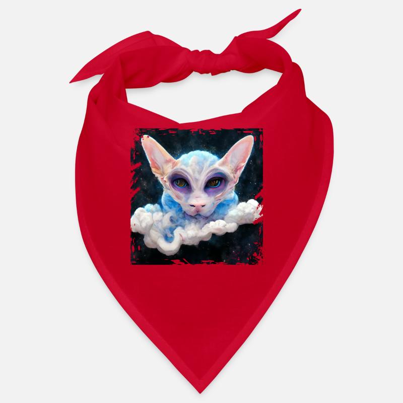 Sphinx Cat Occult Helestial Space Hexerei Bandana