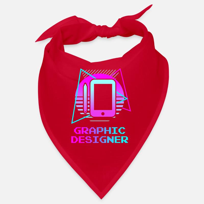 Designer Graphique Rétro Design Graphique Bandana