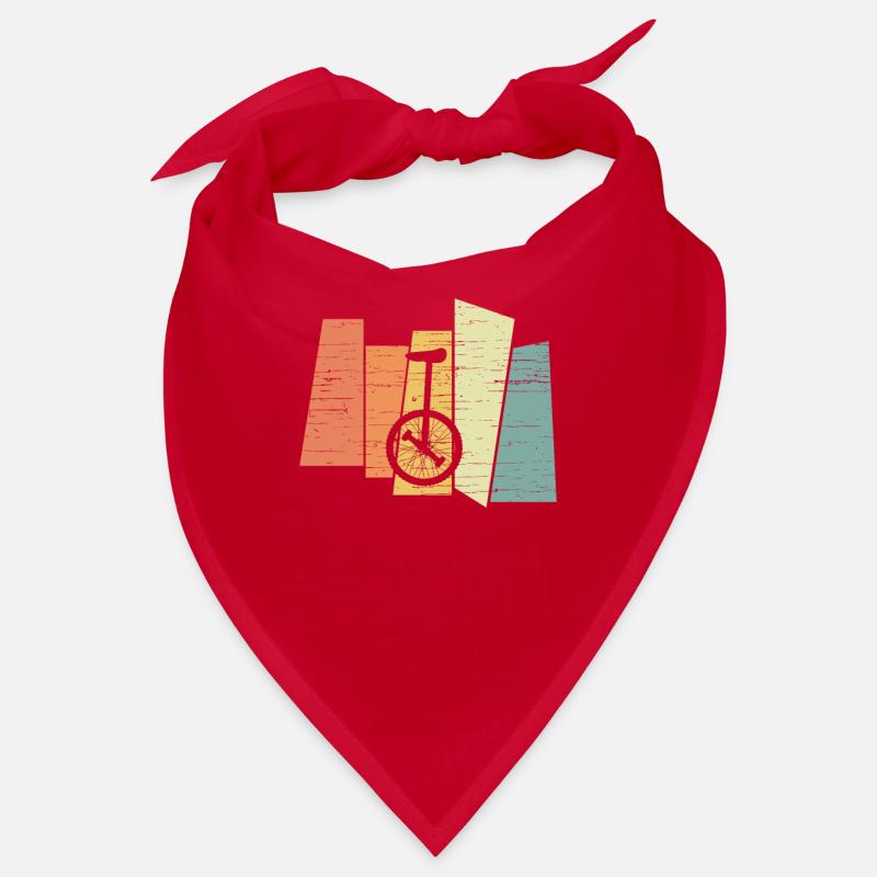 Vintage Einrad Einradfahrer Bandana