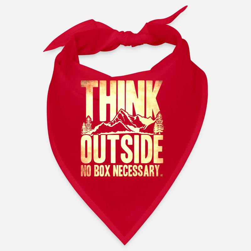 Think Outside No Necessary Bandana