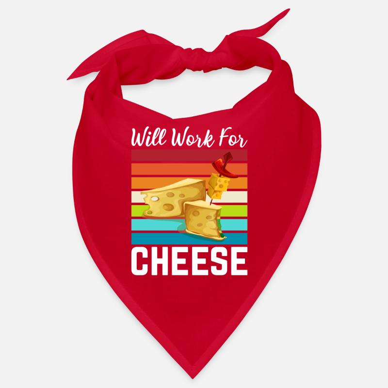 Snack Cheese Lover Cheese Gift Bandana