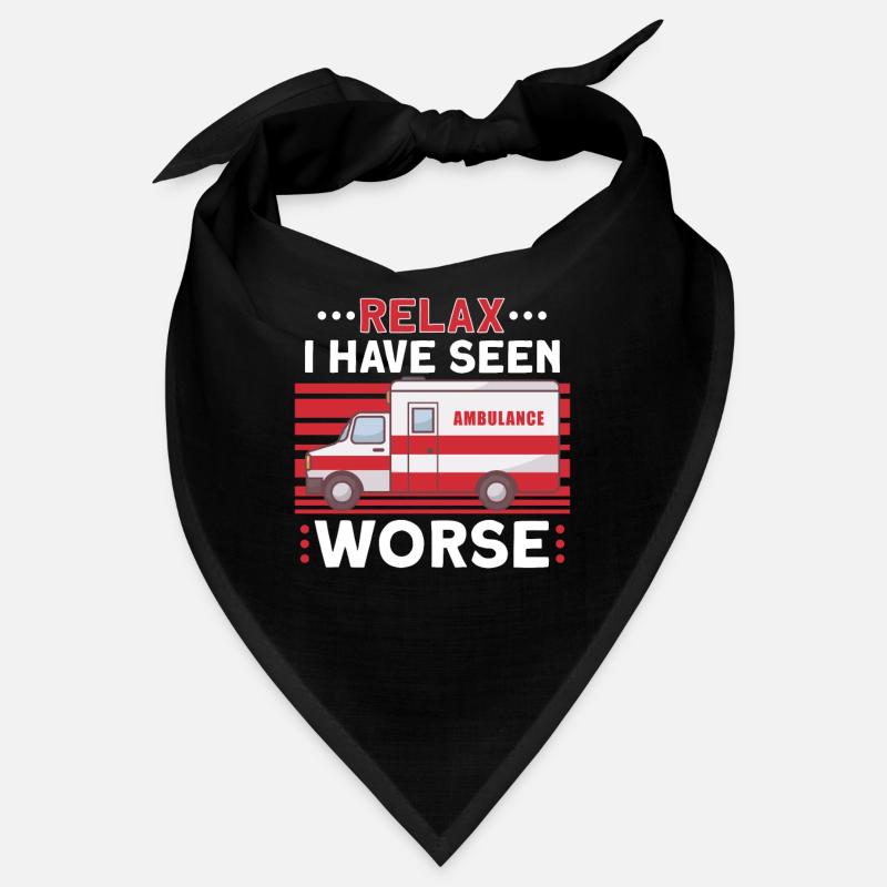Paramedic First Responder Ambulance Driver Bandana
