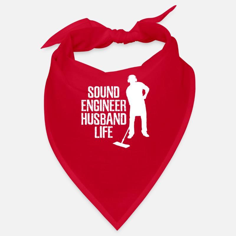 Sound Engineer Sound Engineer Husband Bandana