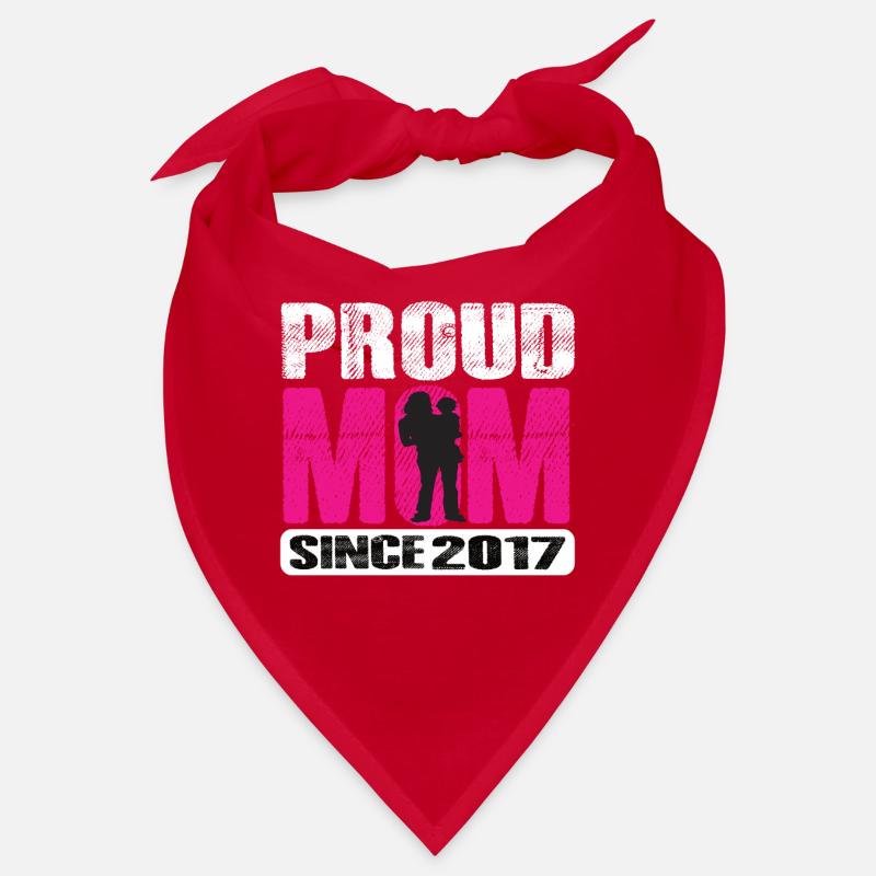 Proud Mom Since 2017 Bandana