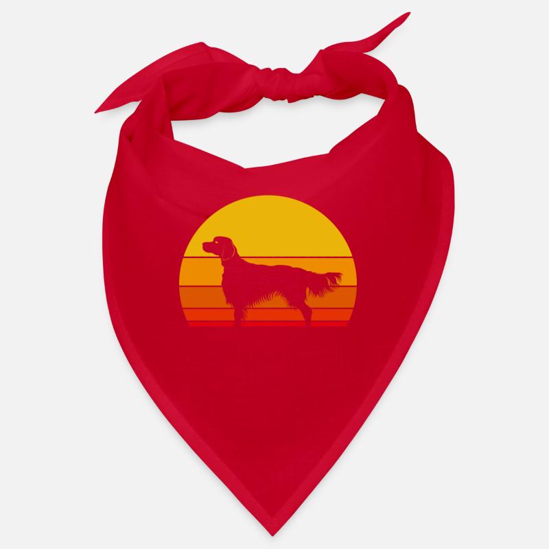 Irish Red and White Setter Bandana