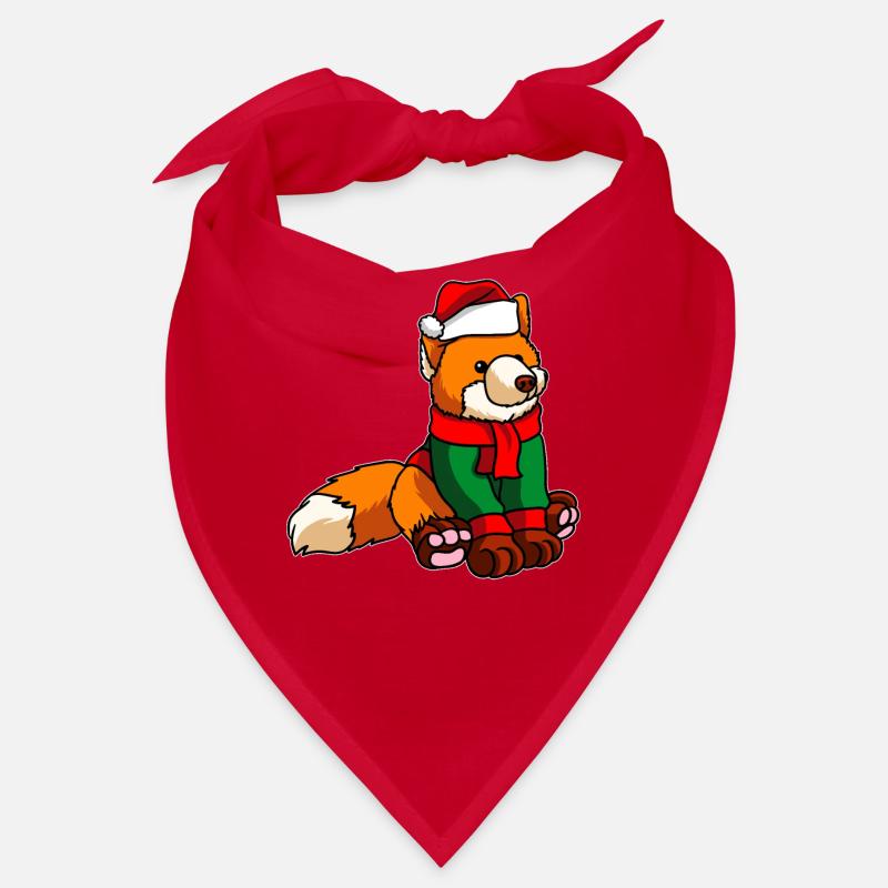 Fox with Christmas Sweater Bandana