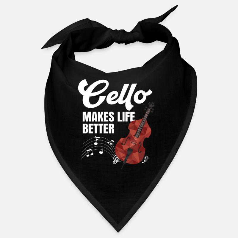 Cello Funny Gift Viola Bandana