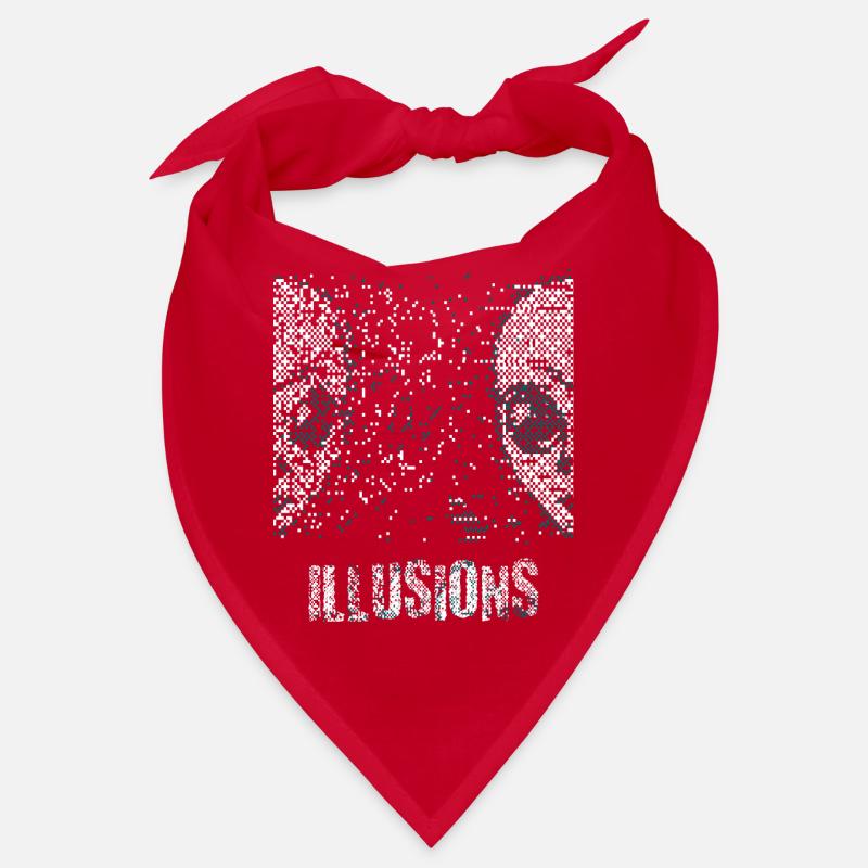 Illusion Alien Pixel History Illusions Bandana