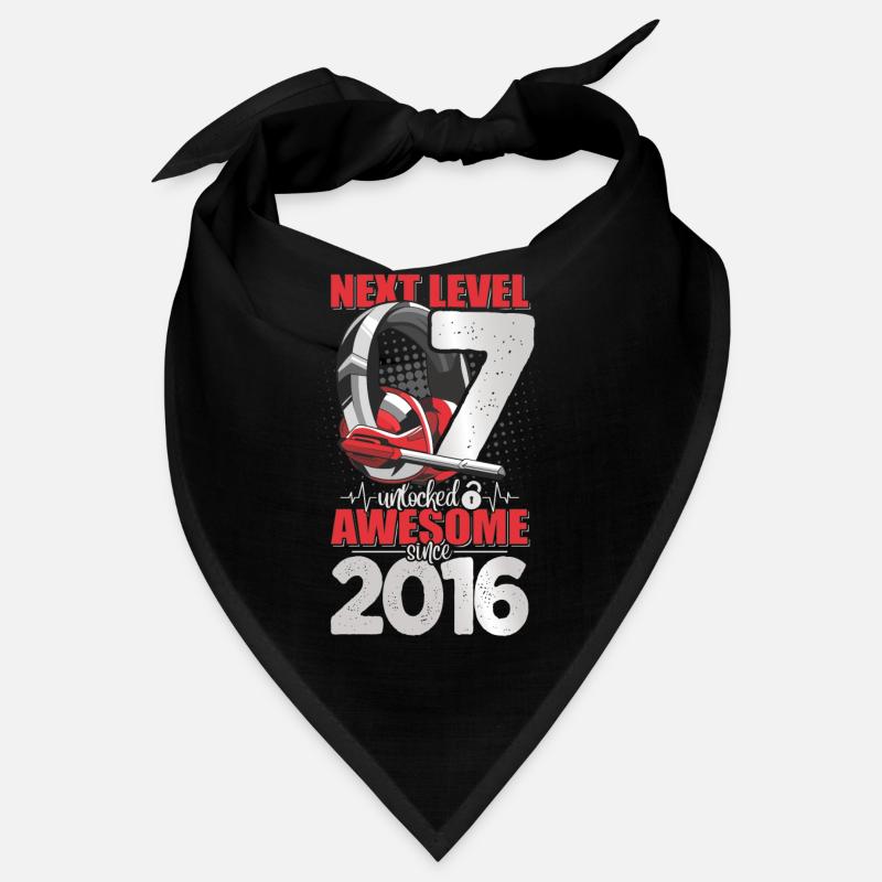 Niveau débloqué 7 ans 2016 Casque de jeu Bandana