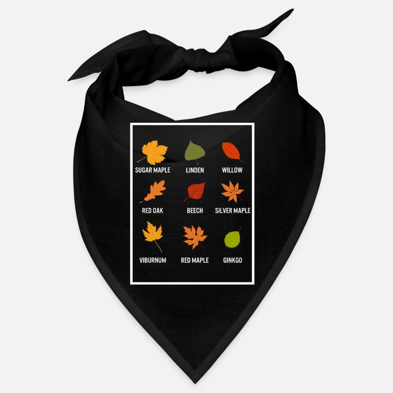 Thanksgiving Shirt, Falling Leaves Pattern Bandana