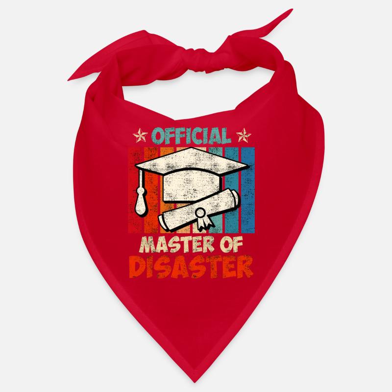 Offizieller Master vom Disaster Master Abschluss Bandana
