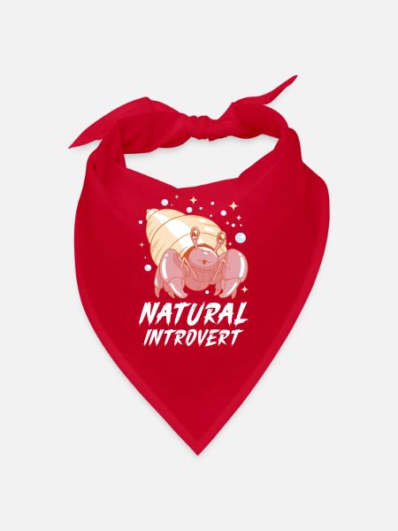 Hermit Crab Crabbing Crab Whisperer Crab Hunting - Bandana - Rot - Vorne