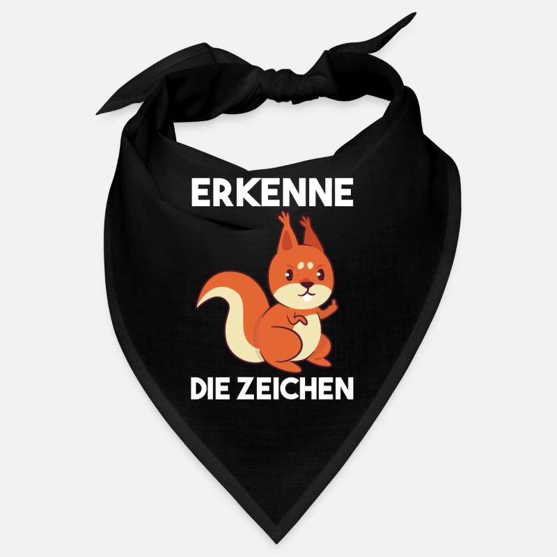Erkenne Die Zeichen Eichhörnchen Bandana