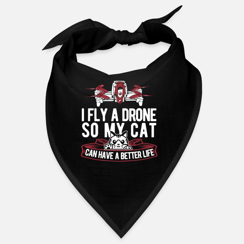 Drone Quadcopter Cat Bandana