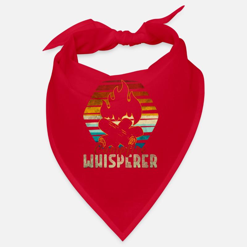 Camping campfire Bandana