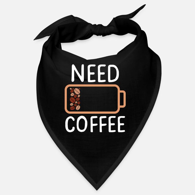 NEED COFFEE Bandana