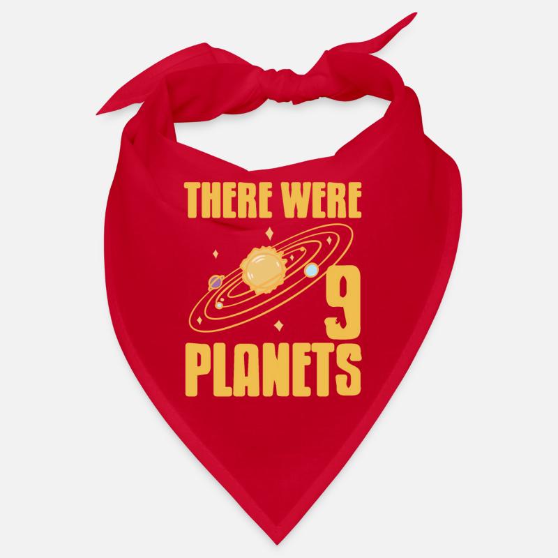 There Were 9 Planets Funny Pluto Never Forget Bandana