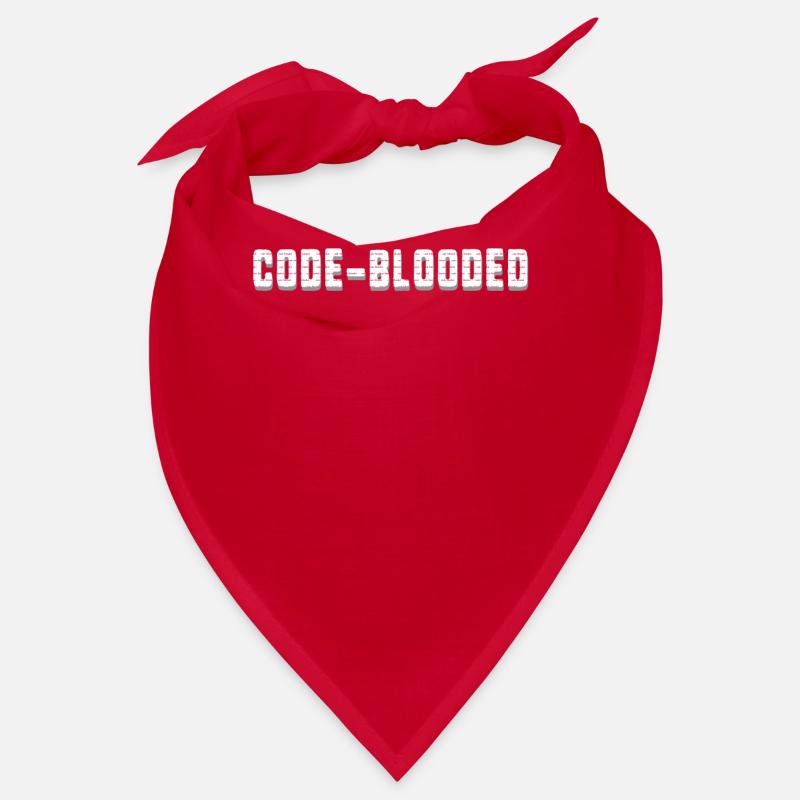 Programmer Shirt, Code Blooded Tee, Funny Coding Bandana