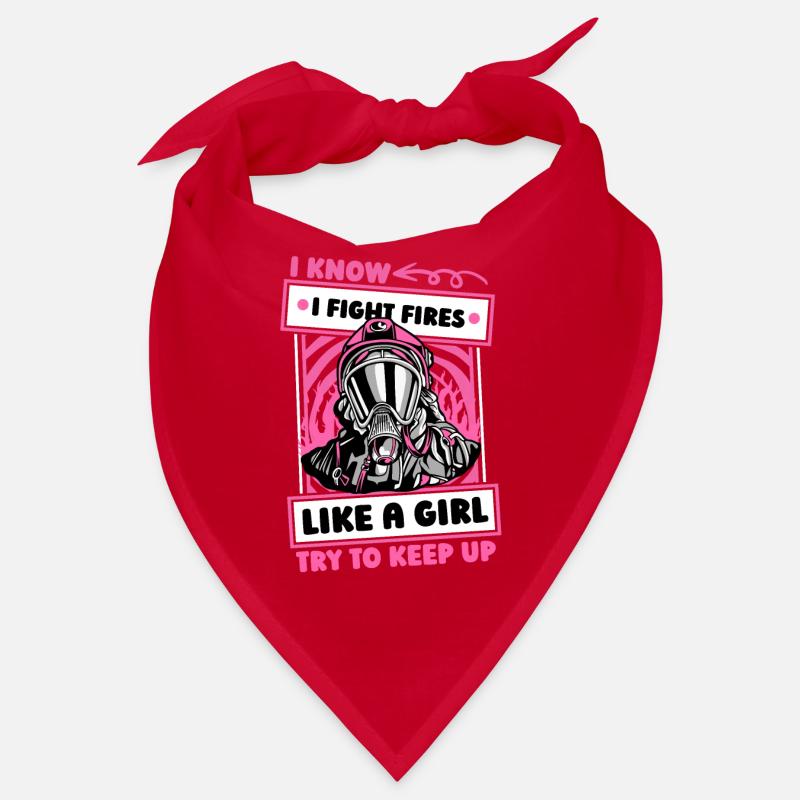 Feuerwehrmann Mädchen Bandana