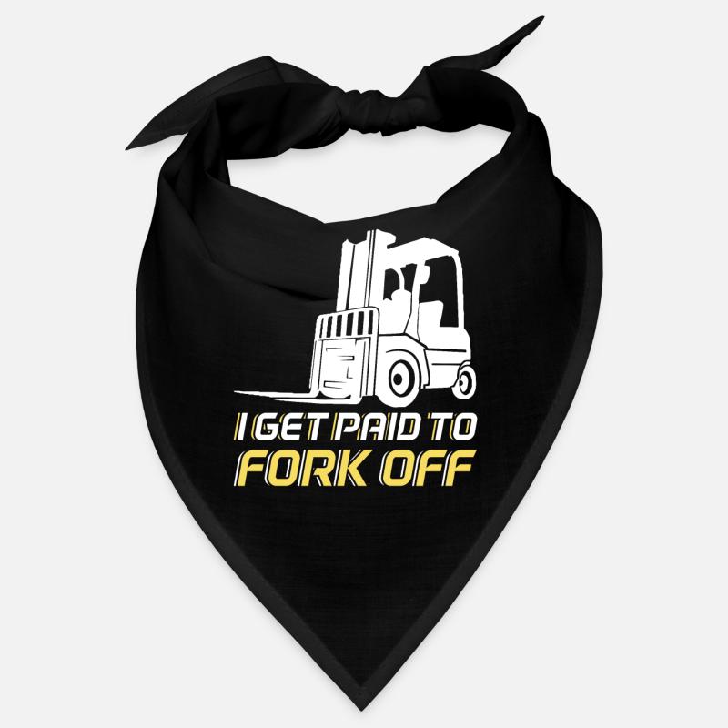 Fork Off Forklift Driver Operator Forklift Bandana