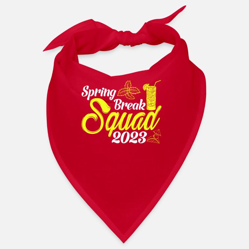 Spring Break Squad 2023 Holiday Spring Break Bandana
