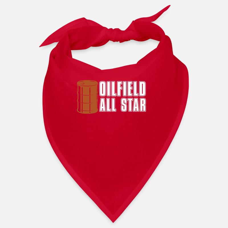 Ölfeld Bohrinsel Stern Bandana