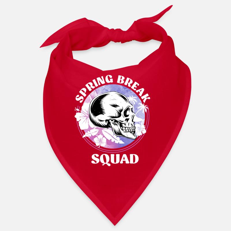Spring Break Squad Summer Holiday Spring Break Bandana