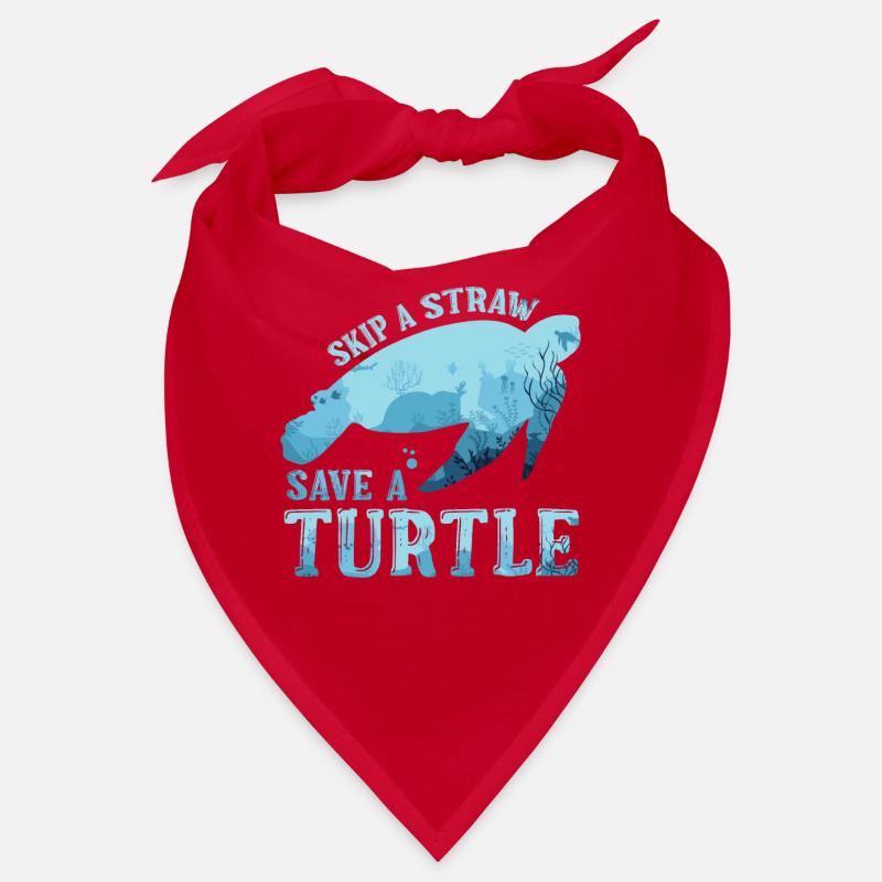 Save Turtle Save Nature Oceans Day Earth Day Bandana
