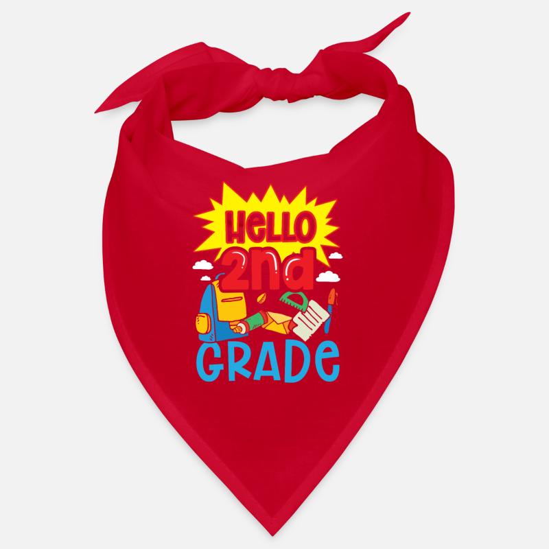 Hello 2nd Class Second Class Second Grader Bandana