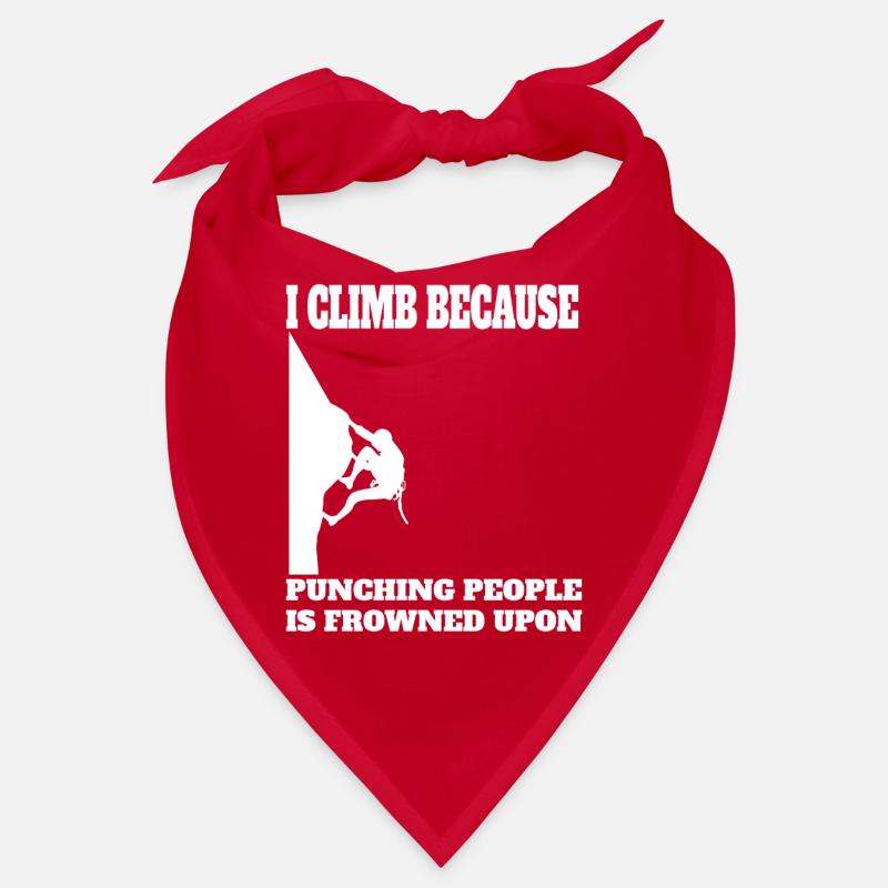Climber Climbing Mountain Mountain Climbing Bandana
