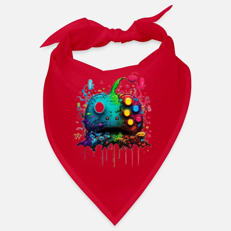 Neon Gaming Controller / Kontroller Bandana