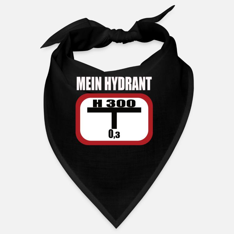 Lustiges Feuerwehr Hydrant Bandana