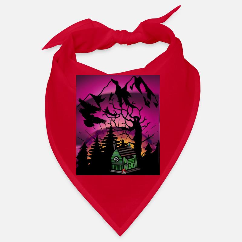 Horizont Waldbewohner Kinder Märchen Märchenfigur Bandana