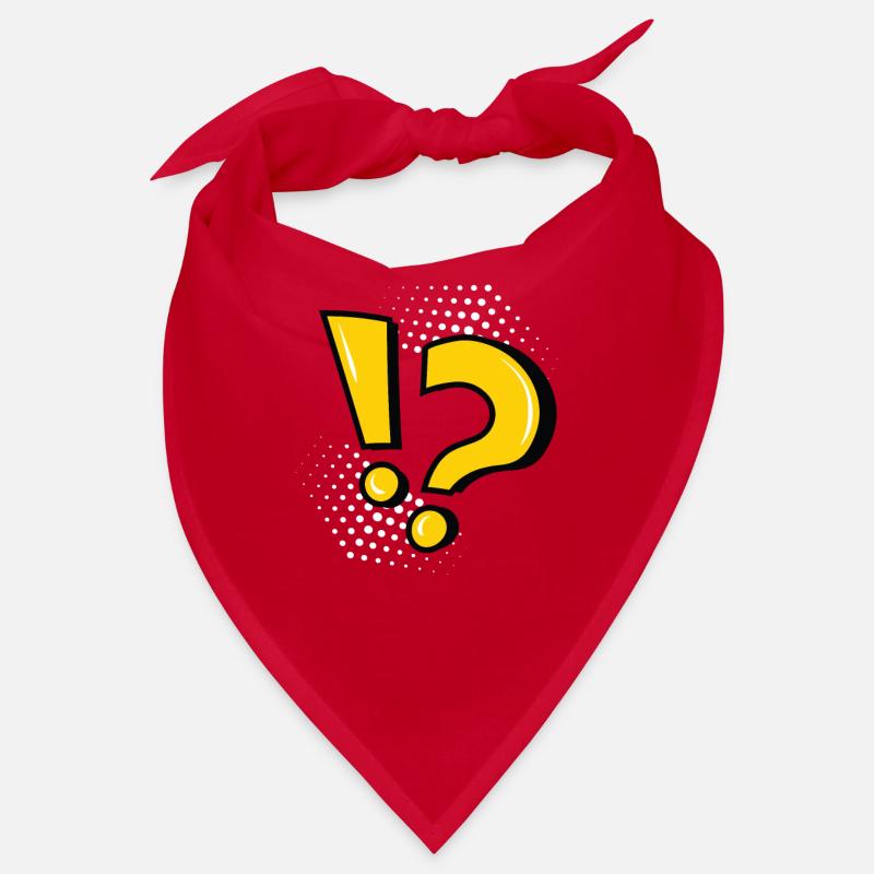 exclamation mark question mark punctuation mark Bandana