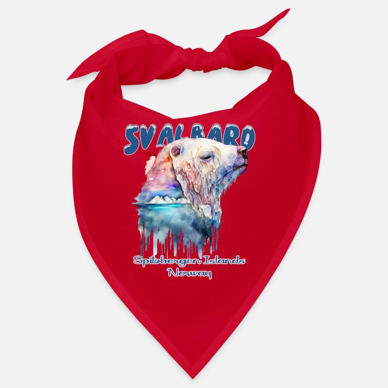 Svalbard Norwegen Spitzbergen Polar Eisbär Bandana
