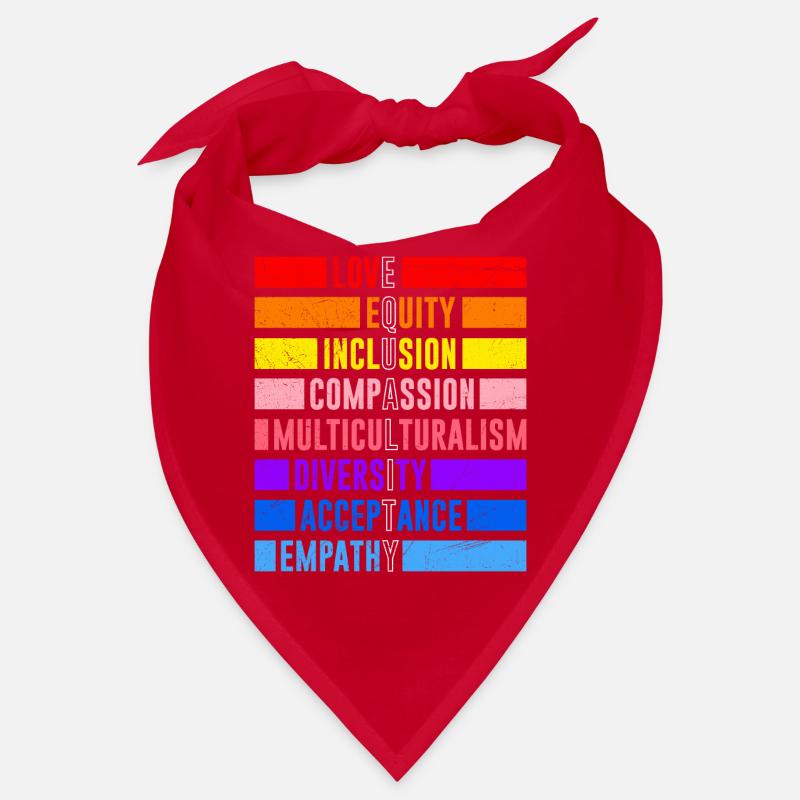 Inclusion Égalité Bienveillance Acceptation Bandana