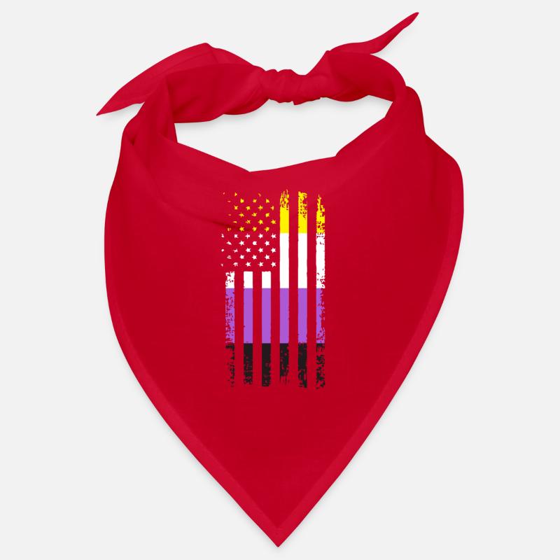 Non Binary Gender Flagge Geschenk Bandana