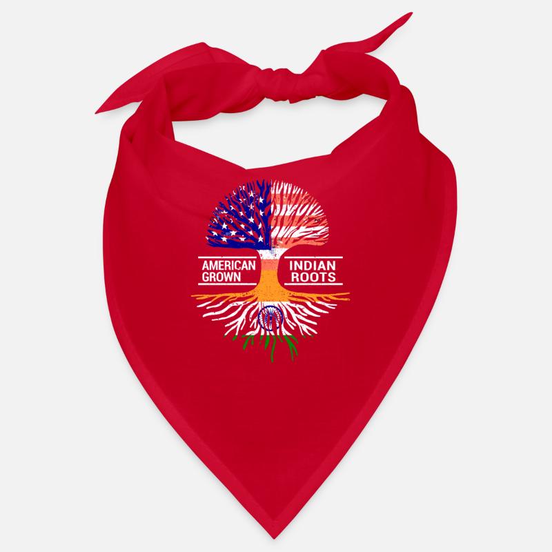 Drapeau américain Inde indienne racines Pendjab Bandana