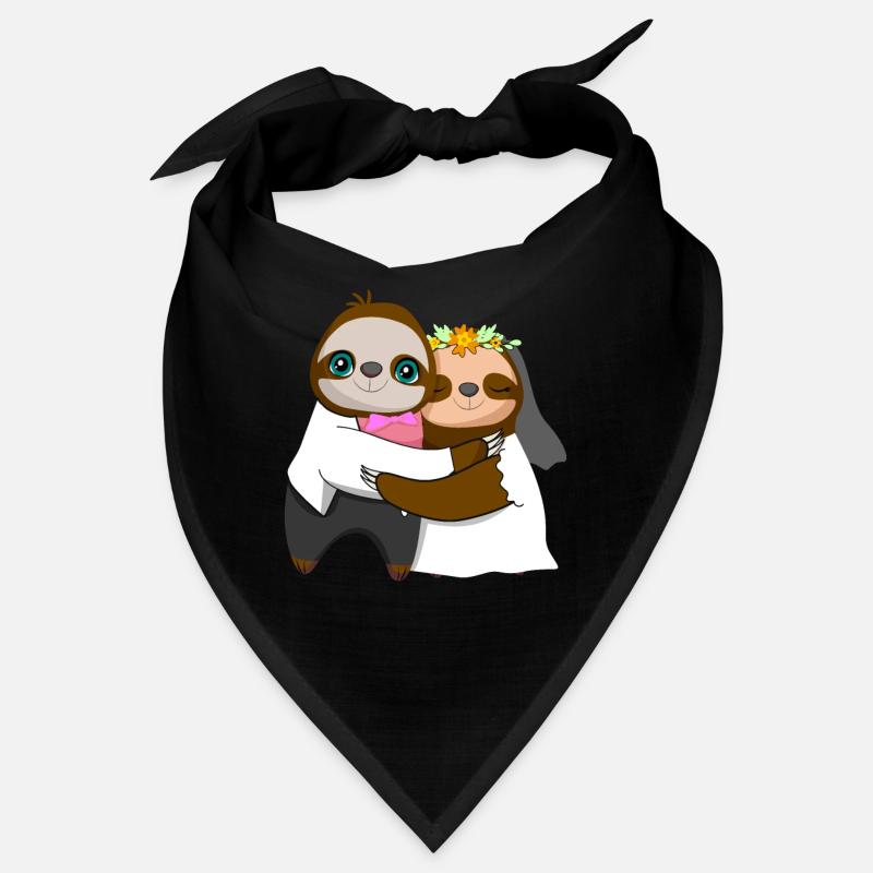 Wedding Day Married Sloth Whisperer Bandana