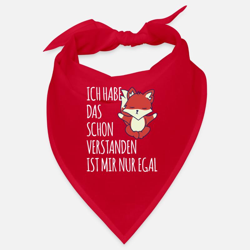 J’ai déjà compris cela, ce n’est pas grave Bandana
