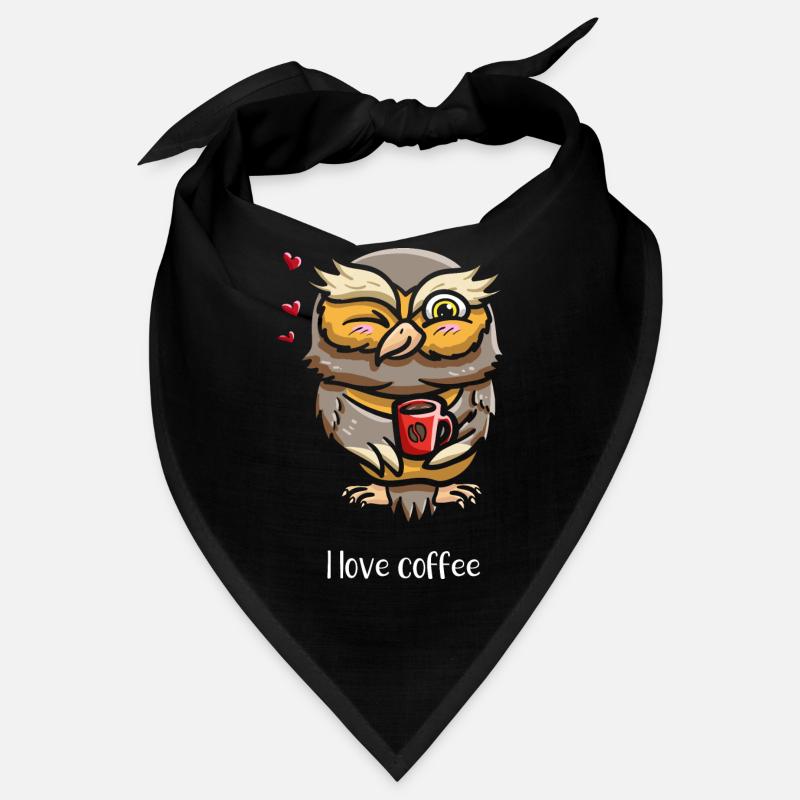 Nachtschwärmer Koffeintrinker Bandana