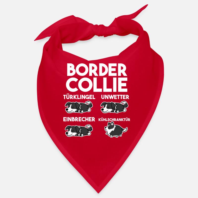 Hund Border Collie Bandana
