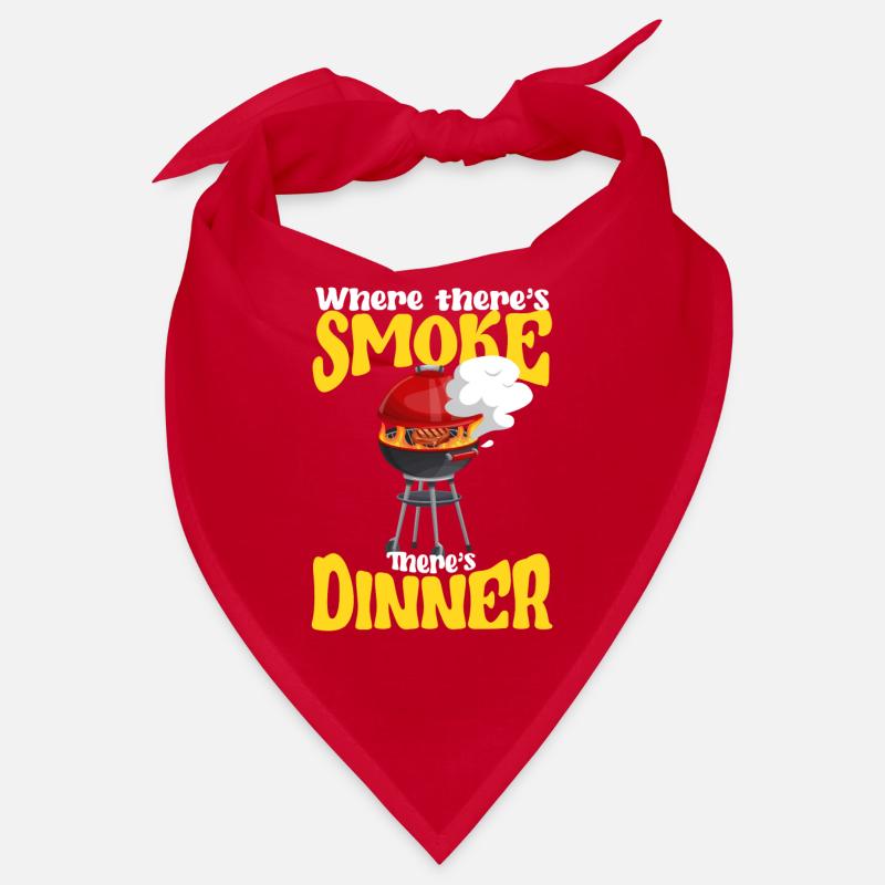 Where there is smoke, there is also dinner BBQ Bandana