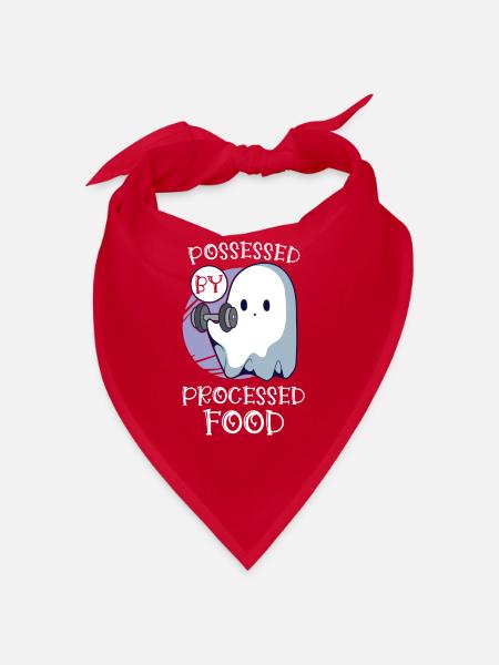 Bodybuilding Powerlifting Weightlifting Fitness - Bandana - Rot - Vorne