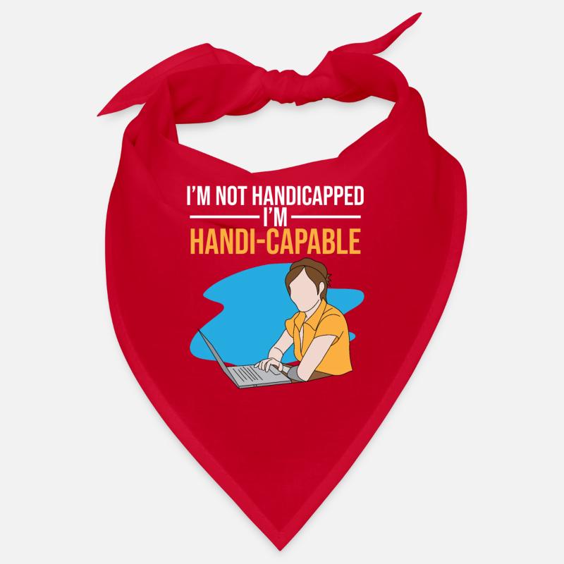 Amputee I'm Handi-capable arm prosthesis Bandana